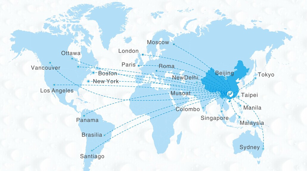 Global Delivery Map