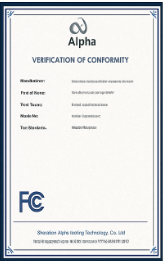 FCC Certification